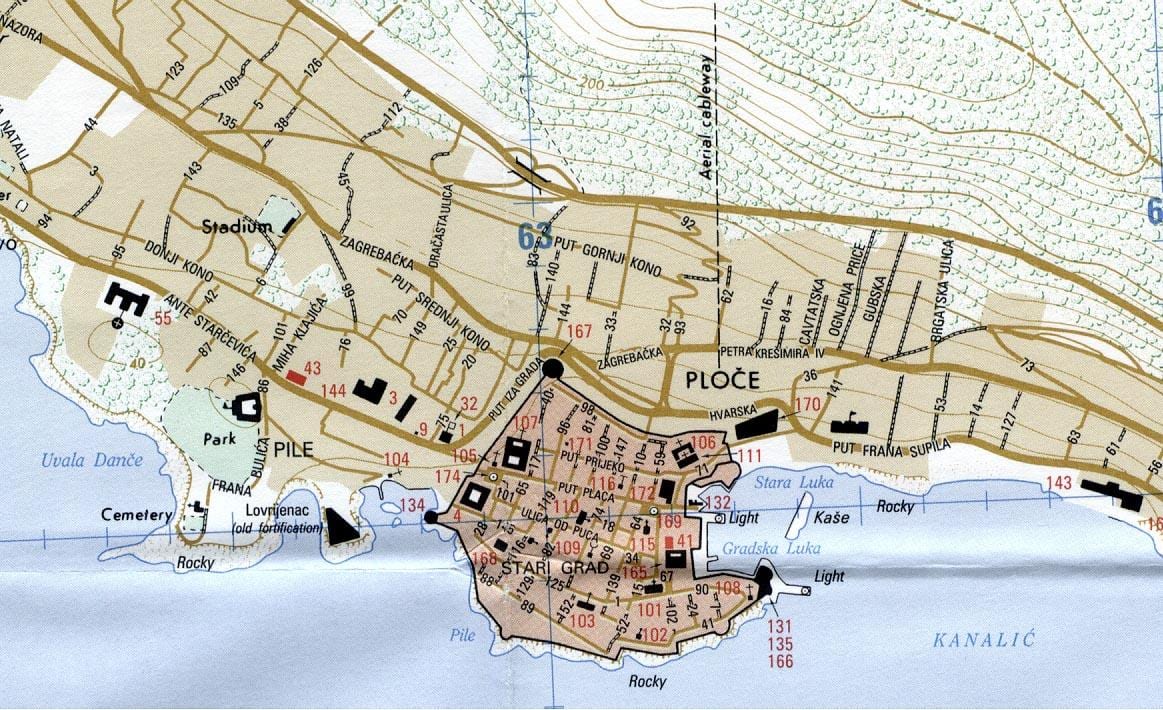 地图的克罗地亚里耶卡